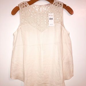 Ella Moss White Blouse - NWT